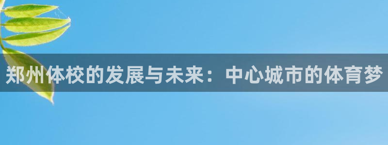 vsport体育官方正版app娱乐首页网站大全：郑州
